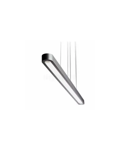 Artemide 0602020a talo sospensione catamarano 2x54w t16 l 120,5x18,5 grigio silver
