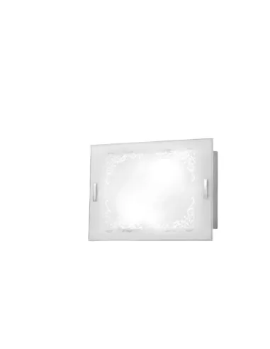 Applique murale rectangulaire Damasco Antea luce 6222.40