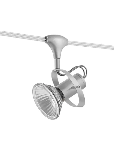 Light line tr4303-48 andromeda-c spot pour système de câble mono 1x50w e27 nikel