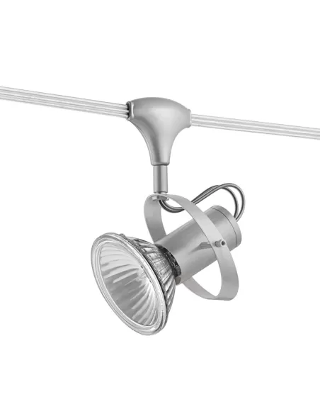 Spot Linea Light TR4303-48 Andromeda-C pour câblage mono 1 x 50 W E27 nickel