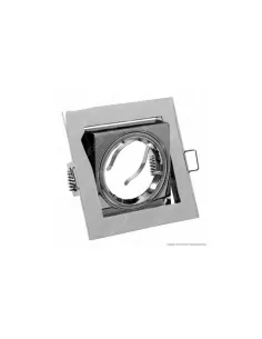 Arkos 304z Einbauleuchte quadratisch verstellbar grau Loch 75 gu5.3 12 V