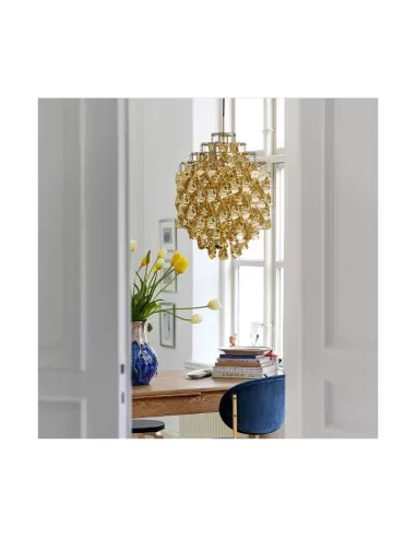 Suspension Verpan Spiral sp1, spécifications or.