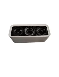 Leds C4 DM-1102-14-00 Baco Plafón 3x g53 75w blanco 2