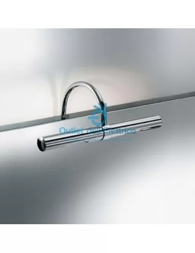 Spot Flue chromé à éclairage linéaire 2xg9 25w