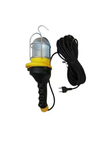 Douille portable Zeca 101//10 E27 avec interrupteur IP43, câble et prise