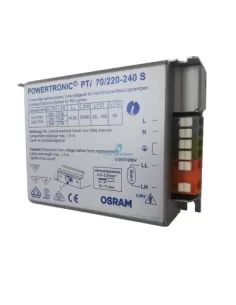 Alimentation Osram pti 70/220-240 s vs20 hci/hqi 70w