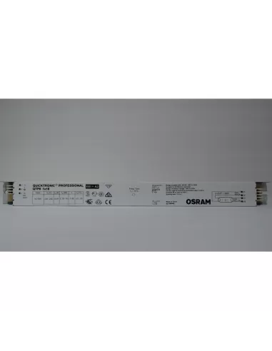 Alimentation Osram Electron QTP8 1x18W 230-240V QTP81x18