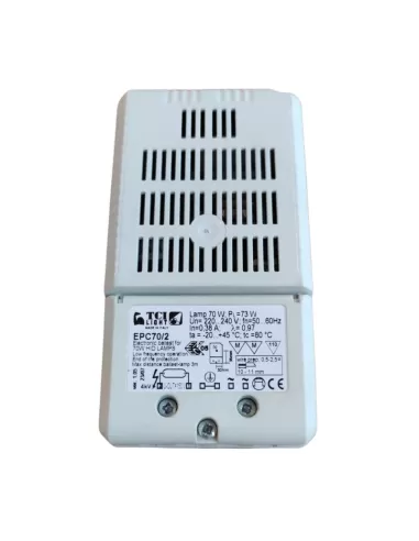 Ballast électronique bi-énergie TCI EPC70//2 2x70W HID