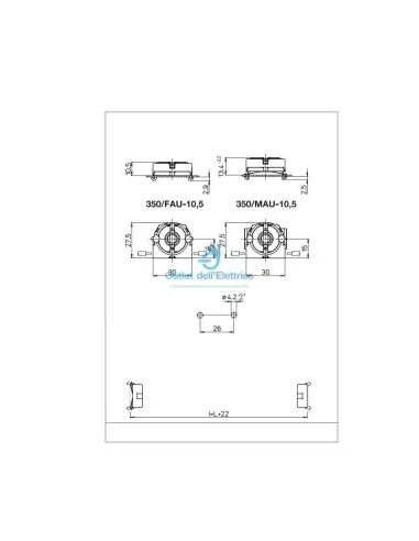 Douille de lampe AAG g13 t8-t12 pour tubes fluorescents linéaires