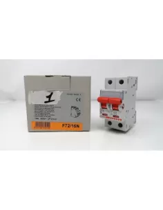 Bticino btdin switch disconnector with accessories 2p 16a 2 modules f72//16n