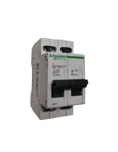 Schneider 15007 3p 20a 400v disconnect switch