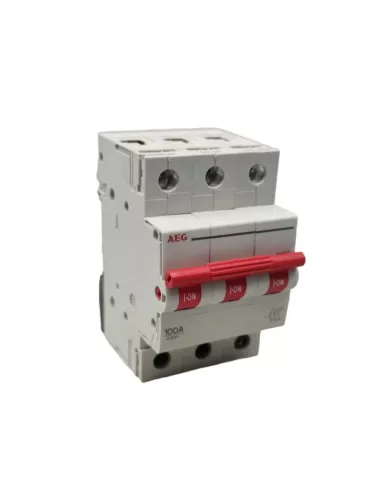 Disjoncteur AEG 666955 ASR30100 3P 100A 3NA