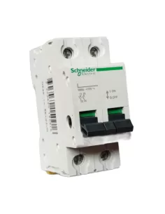 Schneider 15091 interruttore sezionatore 2p 100a 2 moduli 415ac