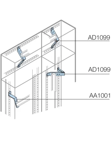 N 2 supports for terminal block vc int