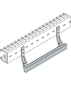 Support de conduit de câble horizontal ABB AD1037 60/80 (4 pièces)