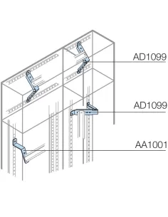 Soportes de bloque de terminales N 2