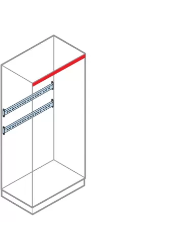 Abb tr8101 traverses de compartiment à câbles p 700mm k 2pcs