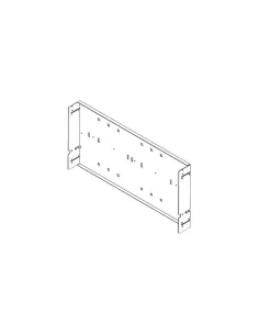 Bticino mas plaque coulissante m1600 l 850 2 mega 9781p//12tk2