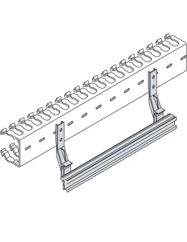 Supporto canalina orizzont 4pz