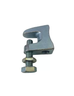 Erico 175840 300m un beamcl,11 mm hole,plain,20 mm max f beam anchor clamp