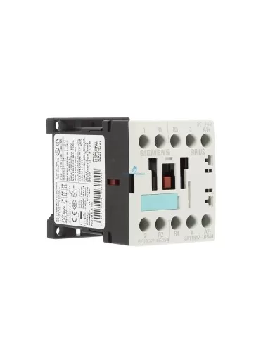 Contacteur quadripolaire Siemens 3rt15171bb40 s00 5,5 kW 2NA+2NC 24 Vcc
