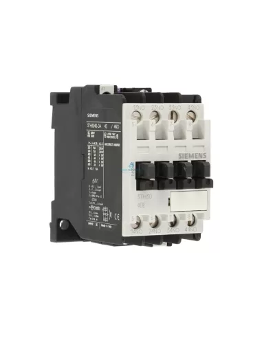 Contacteur Siemens 3TH30400AB0 4 kW 24 V 50 Hz 4NA