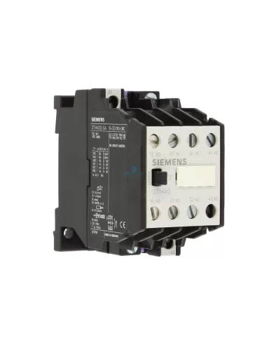 Contacteur Siemens 3TH40130AB0 4 kW 24 V 50 Hz 1 NA 3 NC