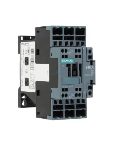 Contacteur Siemens 3RT20272AF00 15 kW, 1 L 1 R, 110 V CA 50 Hz, S0 ml