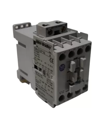 Contacteur Allen-Bradley 100-C12KY10 12 A 5,5 kW 48 V 50/60 Hz 1 NA