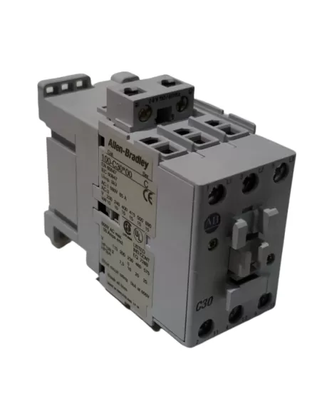 Allen-bradley 100-c30kj00 contattore 30a 15kw 24v 50//60hz