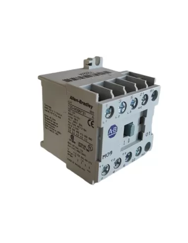 Allen-bradley 100-m09nkd31 mini contacteur 3p 9a 24vac 1na aux