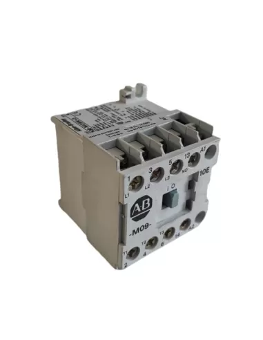 Contacteur Allen-Bradley 100-M09NKH3 (mini-contacteur tripolaire 9 A, 48 Vca, 1 NA)