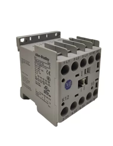 Contacteur Allen-Bradley 100-K12KF10 (mini), 12 A, 5,5 kW, 230 V, 50/60 Hz, 1 NA