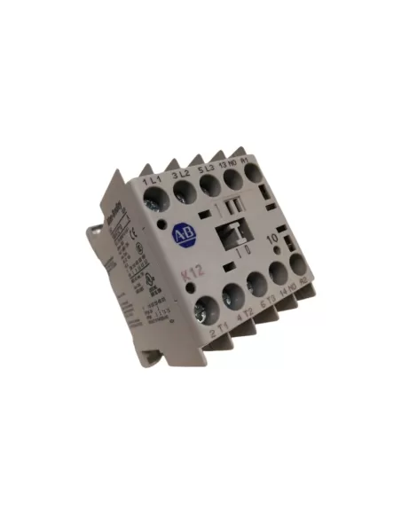Allen-bradley 100-k12kf10 mini contactor 12a 5,5 kw 230v 50//60hz 1 na
