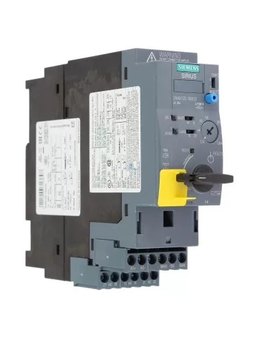 Démarreur compact Siemens 3RA62501BB33 Sirius, démarreur direct 690 Vca 24 Vca/cc 0,37 kW 1,25 A, bornes à vis