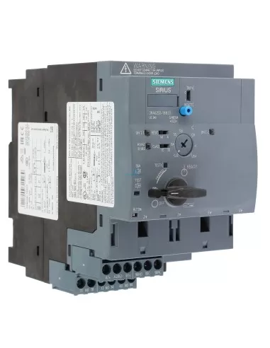 Démarreur compact Siemens 3RA62501BB33 Sirius, démarreur réversible 690 Vca 24 Vca/cc 0,37 kW 1,25 A, bornes à vis