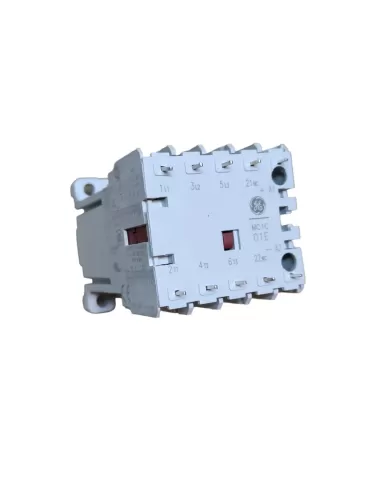 Contacteur miniature GE Power 100266 MC1C301AID triphasé 4 kW, 1 NF, 24 VCC