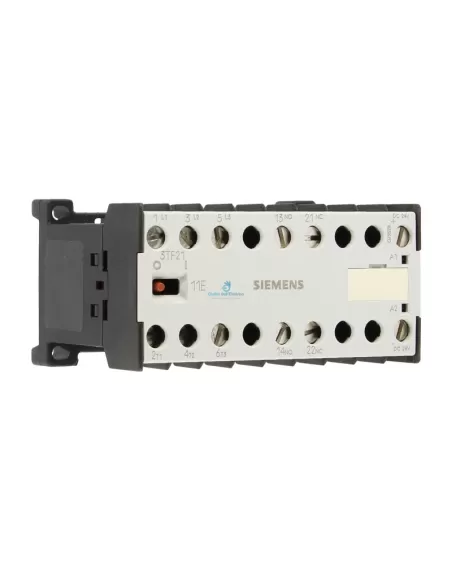 Siemens 3tf21110bb4 contactor ac-3 4kw 400v 11e 1na 1nc dc 24v