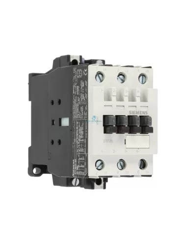Contacteur Siemens 3tf35000a 3 pôles ac-3.18 5kw 400 sans cont aux ac-24v