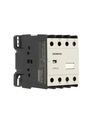 Contacteur Siemens 3TK32200AB0 AC3 4P 25A 24V 50Hz 2NC/2NA