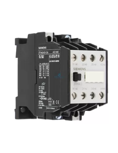 Contacteur Siemens 3TH40400AB0 4 kW 24 Vca 4NA