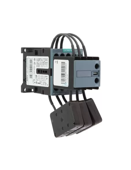 Siemens 3rt26171ab03 contattore, ac6b 12.5kvar 1na,1nc 24vac 50-60hz