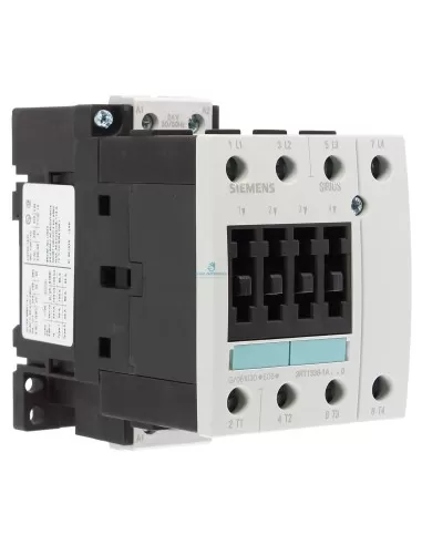 Siemens 3rt13361ac20 vierpoliges Schütz S2 24 V 50–60 Hz AC-1 60 A