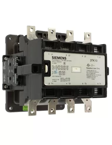 Siemens 3tk10420ab0 contattore quadripolare 200a ac-1 24v 50hz