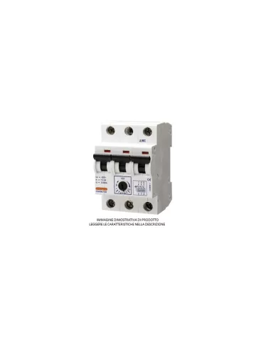 Gewiss proteccion motor rele termico regulacion 1.6a-2.5a 3 modulos gw96757 accesorios