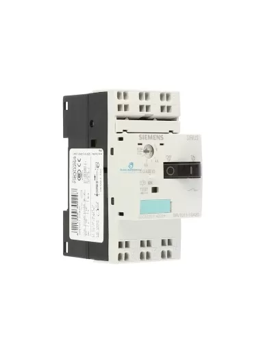 Siemens 3rv10111ga20 circuit breaker s00 4.5..6.3a 100ka