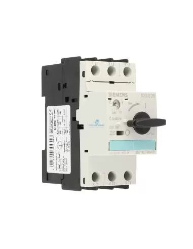 Disyuntor automático Siemens 3rv14210ja10 3p 1a s0 100ka para transformador