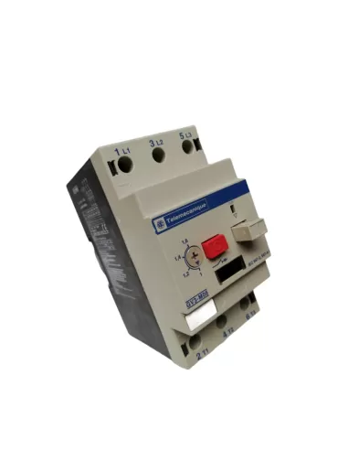 Disyuntor protector de motor Schneider gv3m06 1-1,6 a
