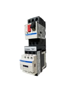 Arrancador asociado schneider gv2dm108bd 2,5 - 4a 24vdc con arrancador combinado