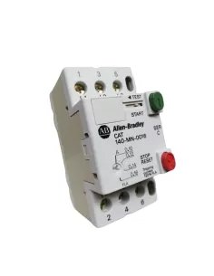 Rockwell 140-mn-0016 motor starter rated current 0 1a 0.16a 3-pole 400v